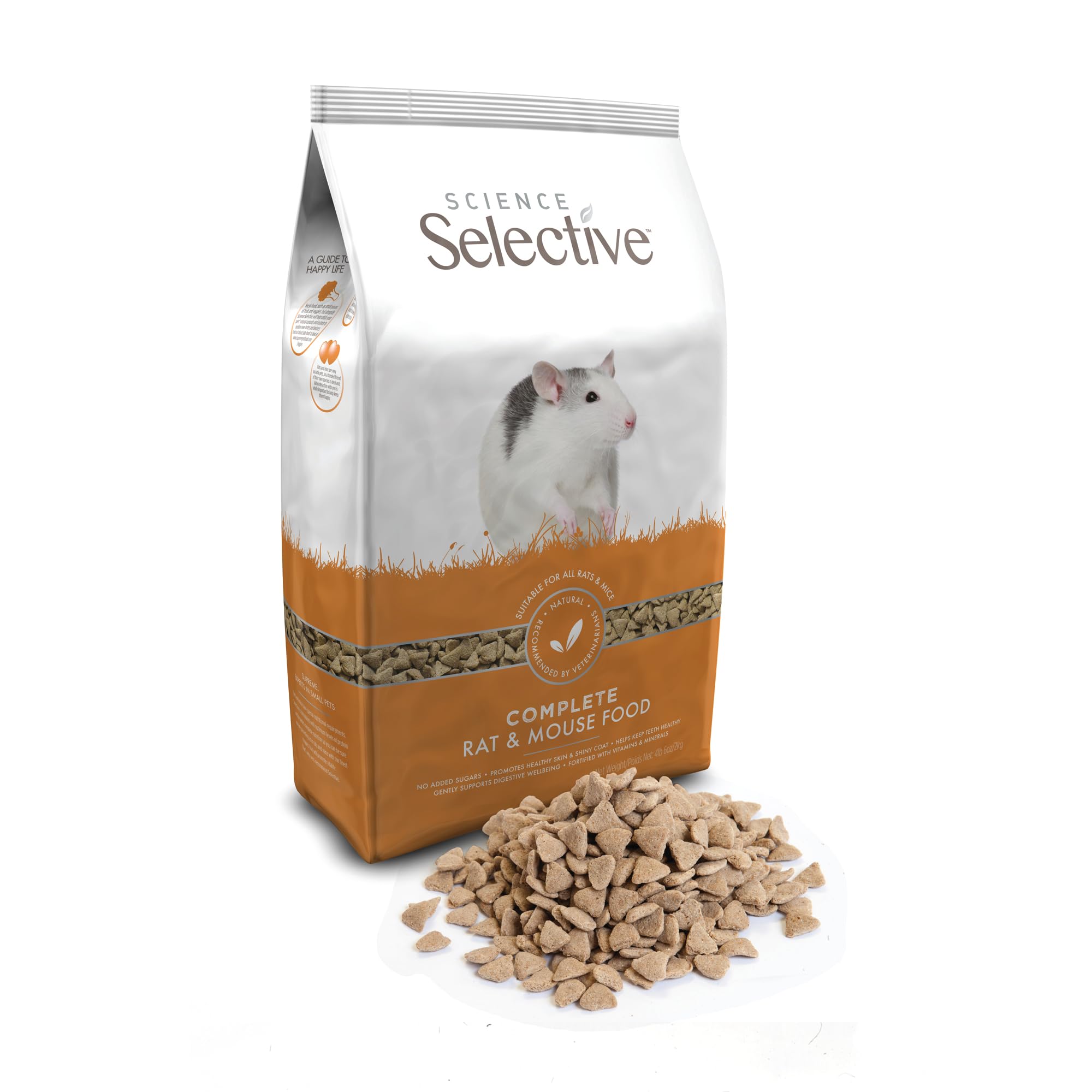 Selectival Supreme Petfoods Science Selective Rat Food – 4 lb 6 oz Pack – petlyvox