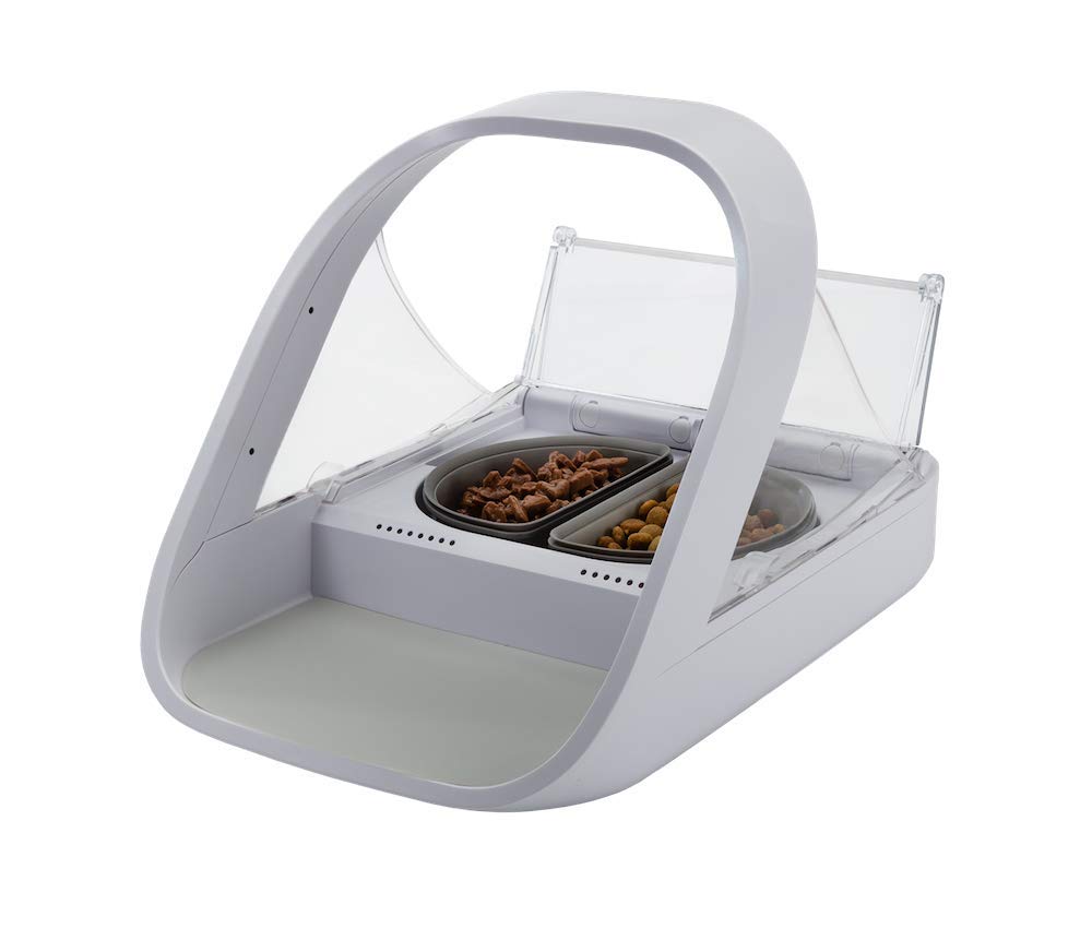 SureFlap SureFeed feeder front view with precise portion control