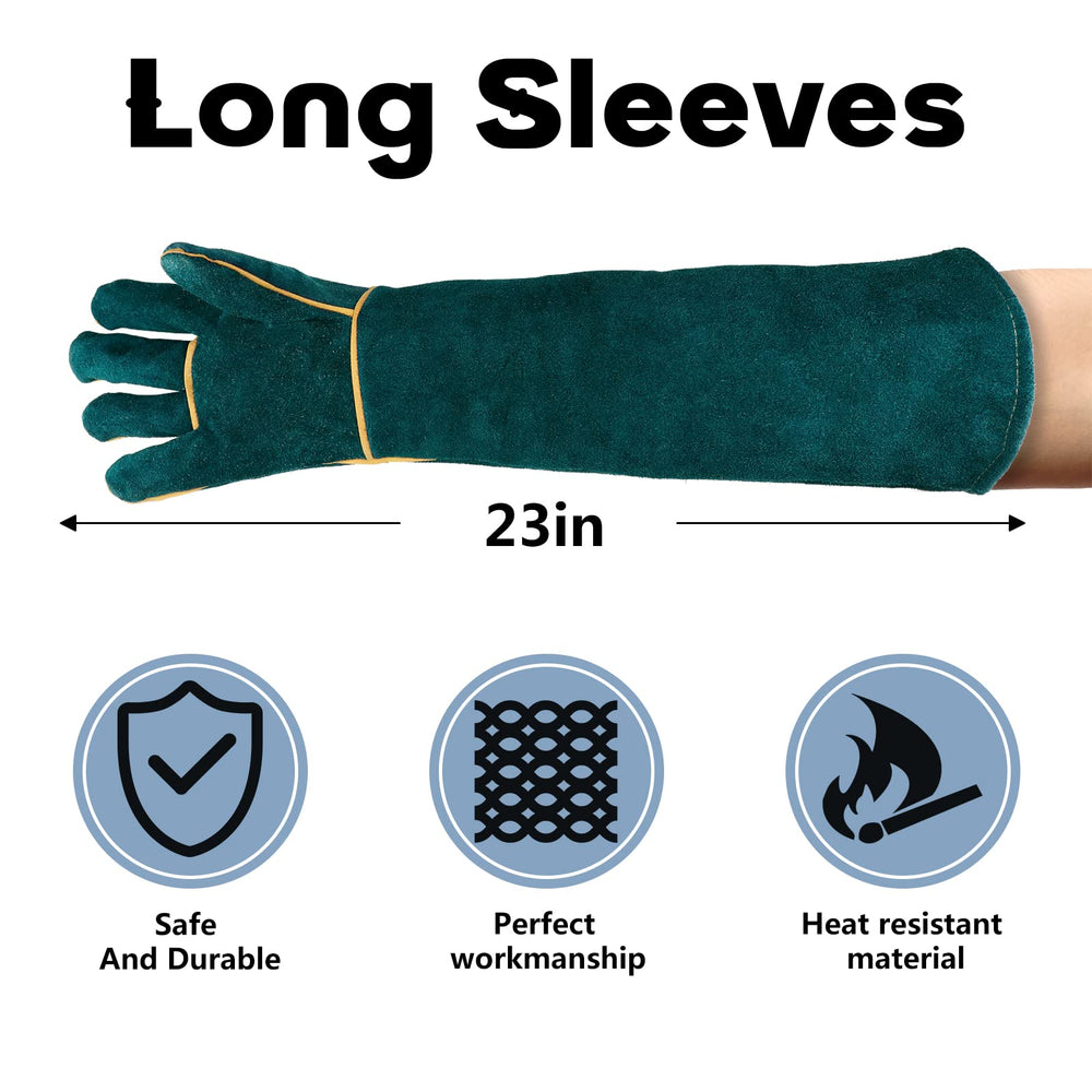 Surfante long-sleeve protective gloves offering extended arm protection.