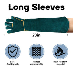 Surfante long-sleeve protective gloves offering extended arm protection.