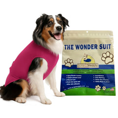 SurgiSnuggly post-surgery onesie, front view, supports gentle recovery