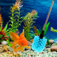 Suseg brushes for acrylic, plastic, and glass tanks with non rusting design.
