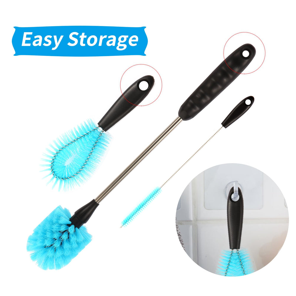 Suseg cup, bottle, and jar brush for diverse kitchen tasks.