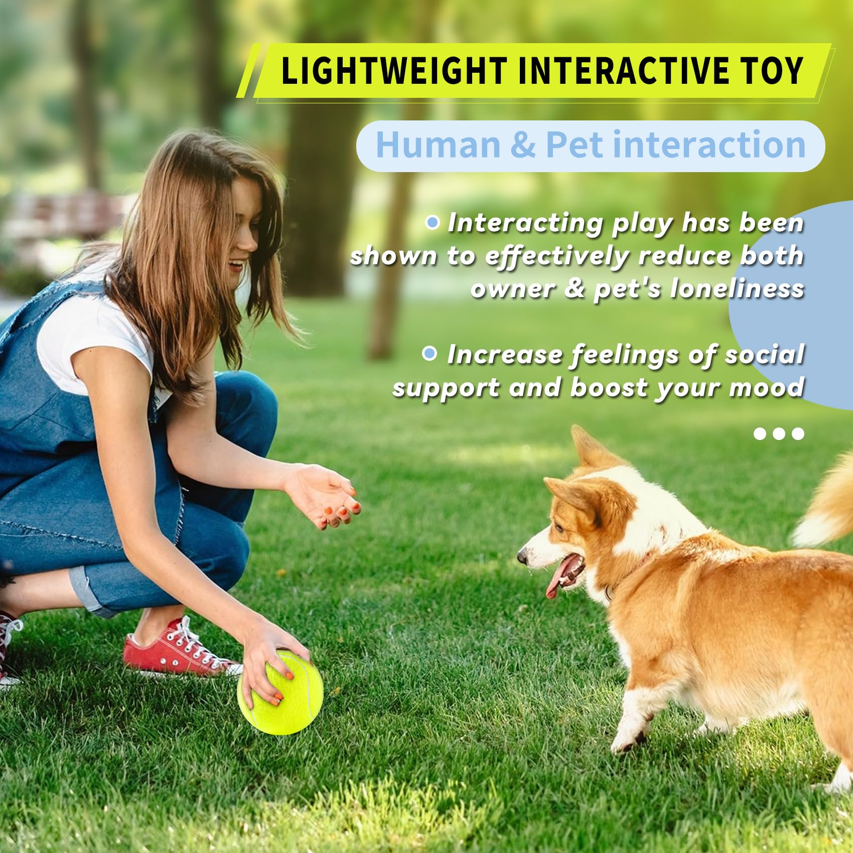 Susu & Wuwu 2-pack gift-ready tennis balls, great for celebrations.