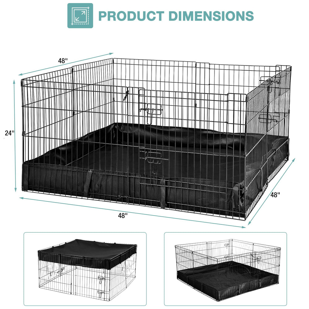 Suumerpety Rabbit Playpen side mesh for airflow and indoor safety