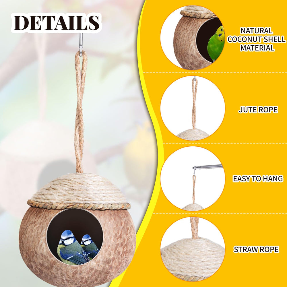 Suzile multi-use nest suitable for birds and small pets alike.