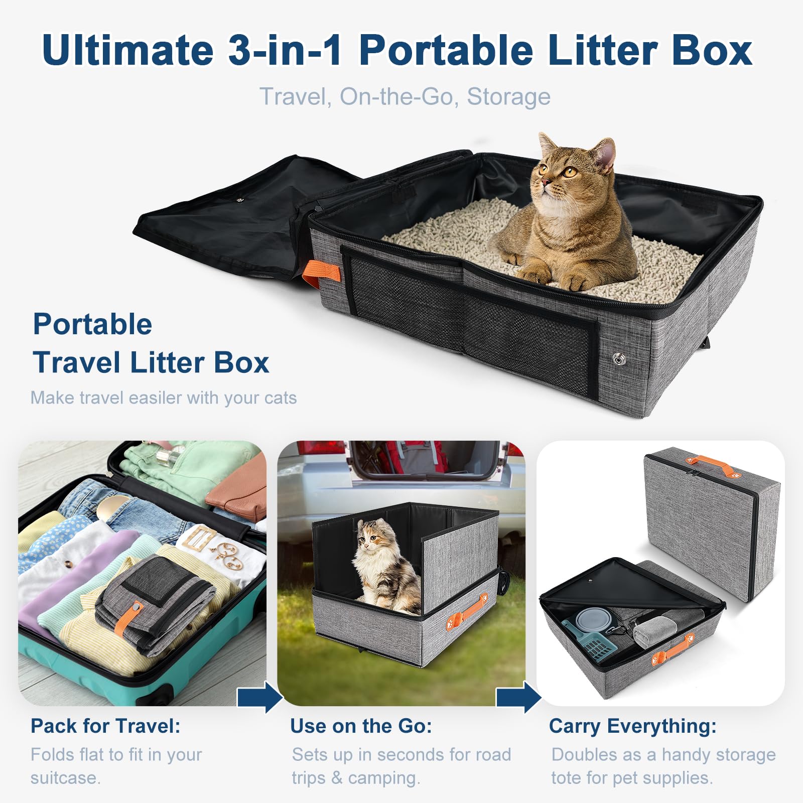 Suzzipaws collapsible water bowl fits the travel kit for pet hydration.