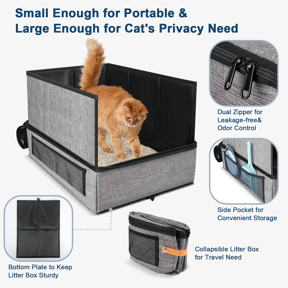 Suzzipaws durable, water-resistant fabric and reinforced bottom for busy travel days.