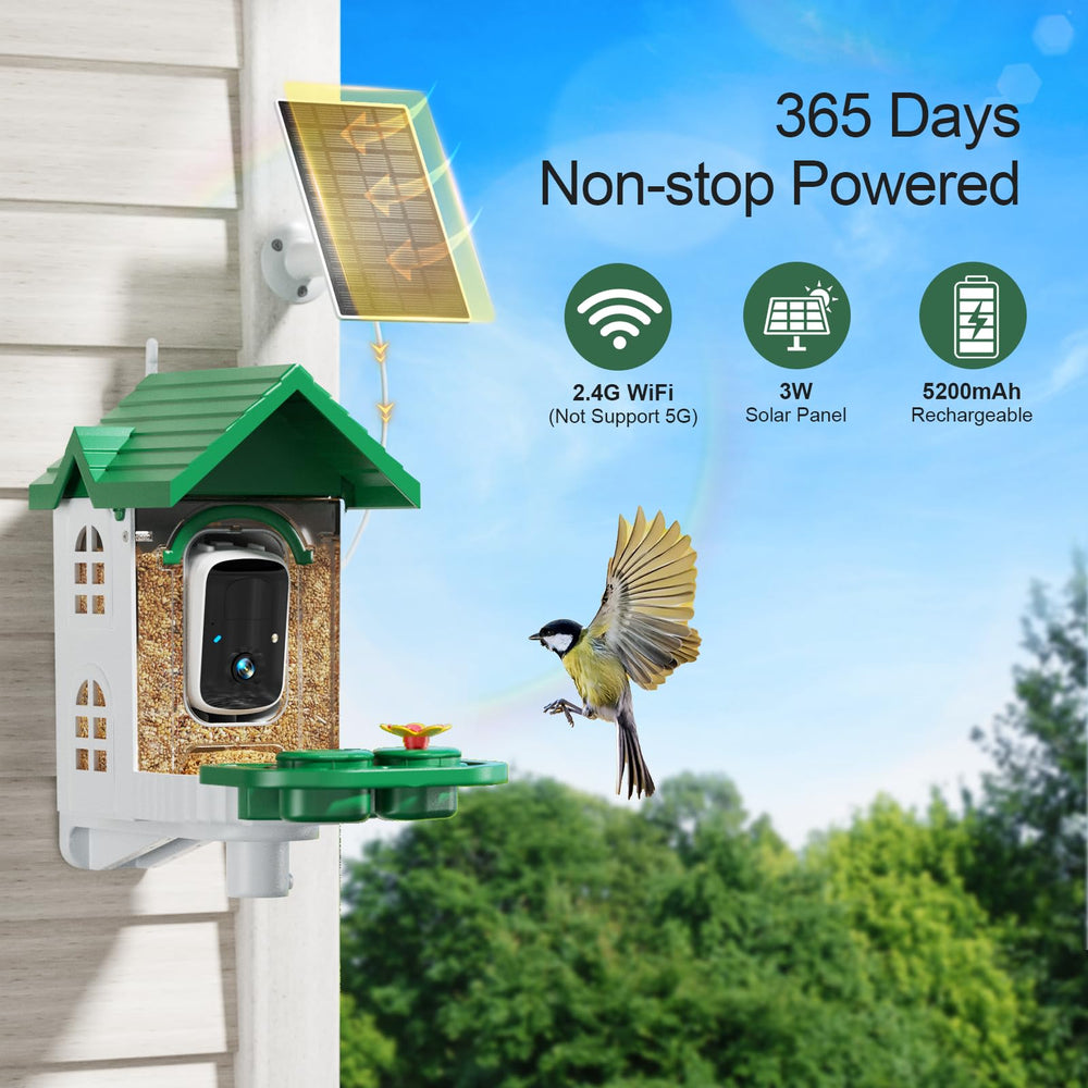 SV3C Bird Feeder supports cloud storage and multi-user sharing