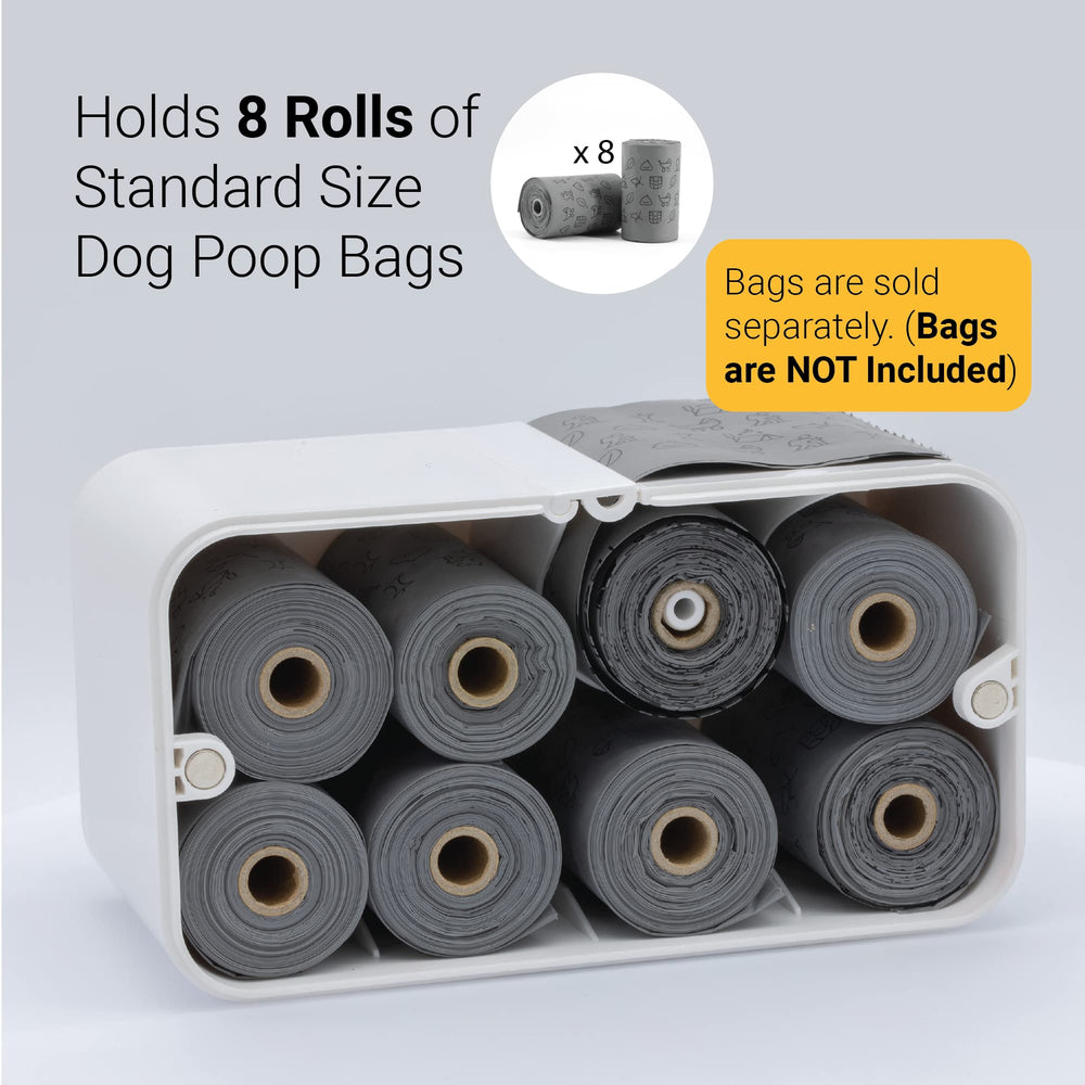 SVD.PET dispenser with magnetic lid for one-handed access