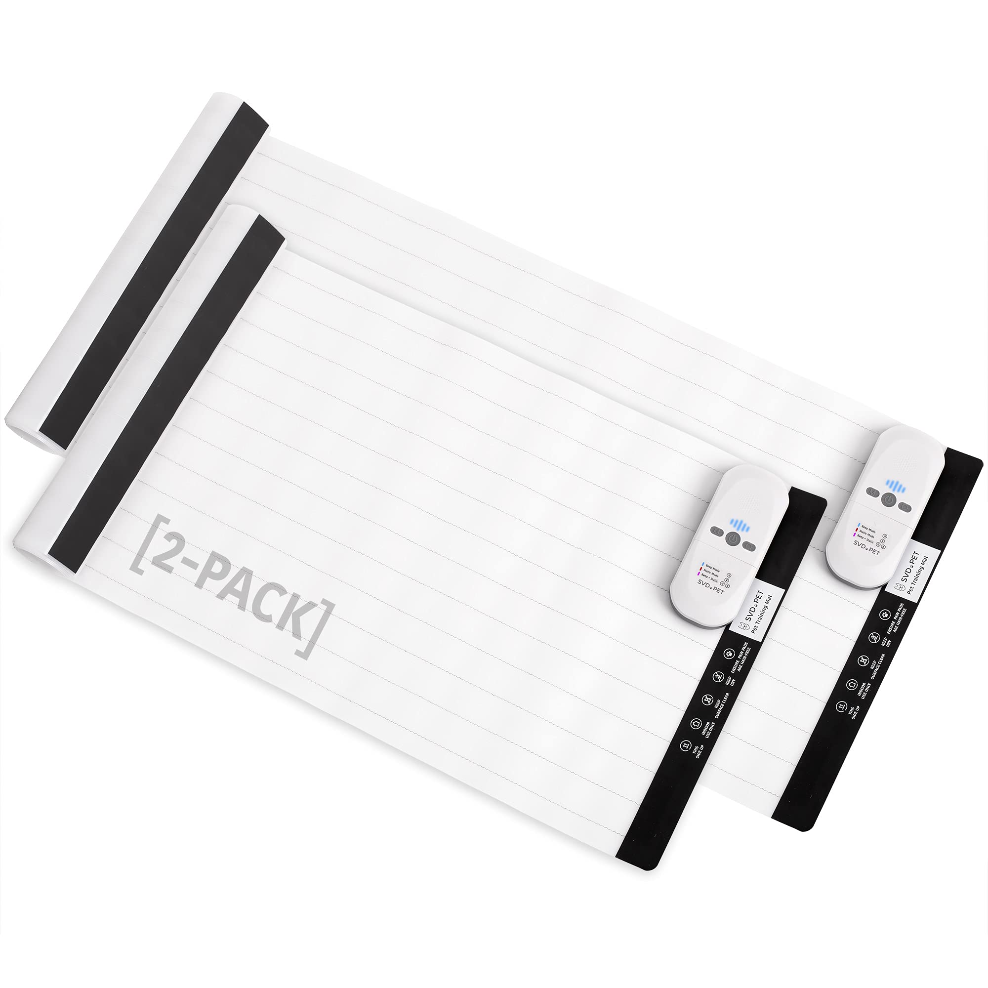 SVD.PET 2-pack training mats with control boxes for flexible placement and coverage.