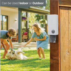 SVD.PET dog poop bag dispenser hung with strap for indoor or outdoor use