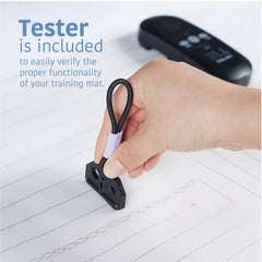 SVD.PET mat with higher line density improves detection accuracy.