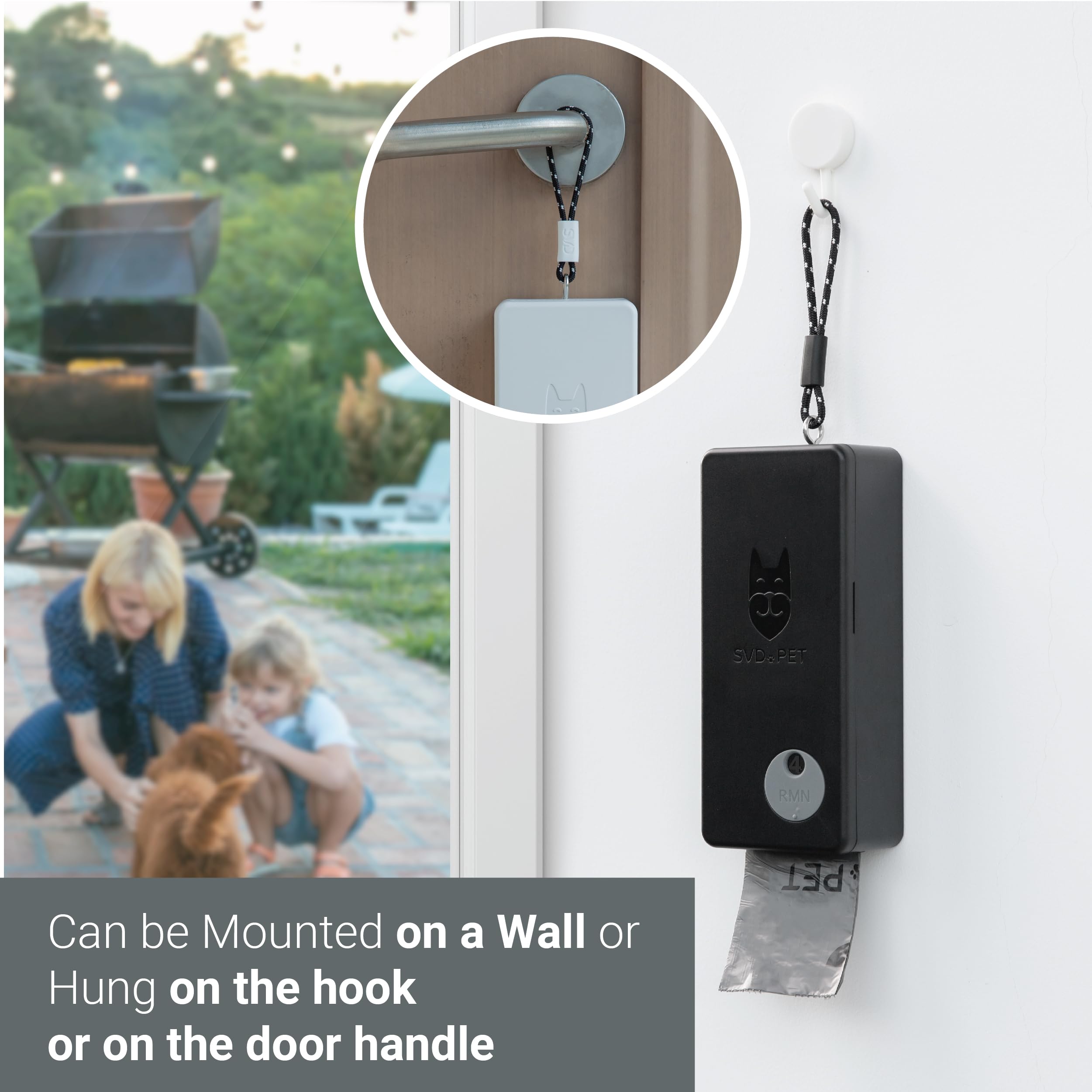 SVD.PET magnetic lid provides easy access when hands are full.