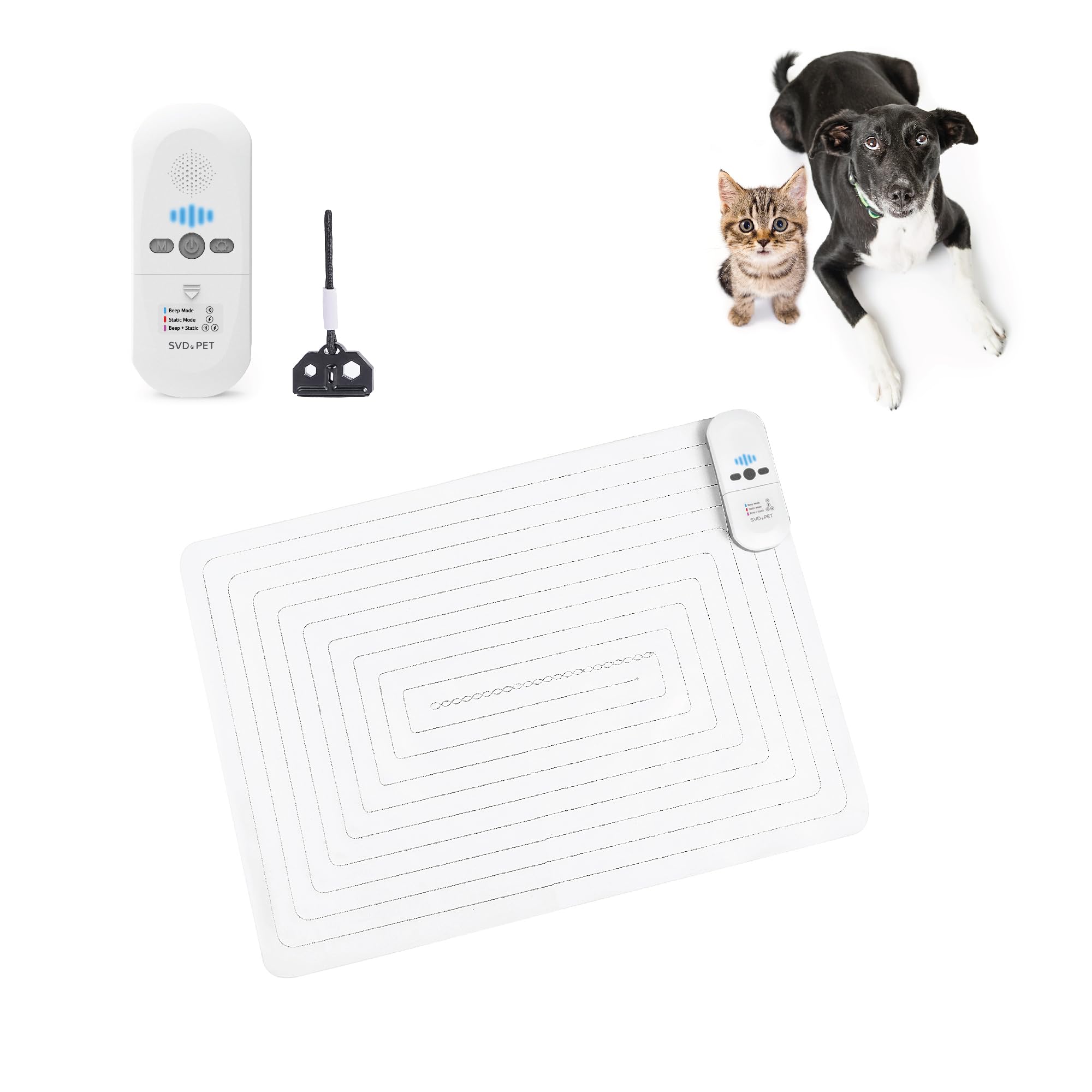 SVD.PET training mat with tester for quick setup and reliable testing