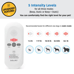 SVD.PET white control box shown beside mat for convenient training control