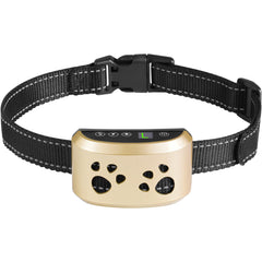 Svtrat smart bark collar close-up highlighting advanced recognition to reduce false triggers.