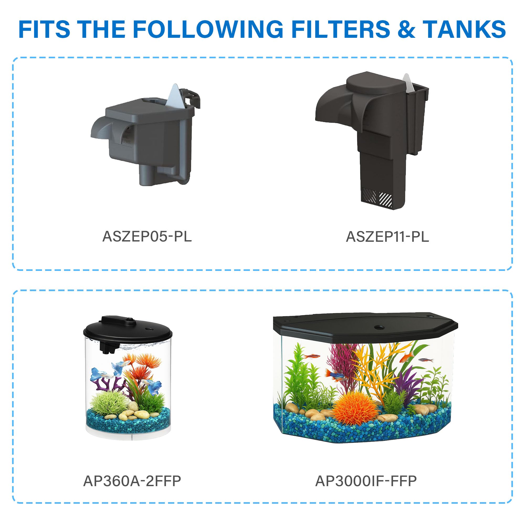 SW PRODUCTS XS cartridge compatible with Koller 1.5-3 gallon tanks