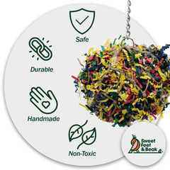 Sweet Feet and Beak durable chain supports energetic climbers during play
