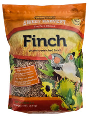 Sweet Harvest Finch Seed Mix in a bag for finches, promoting energy and color
