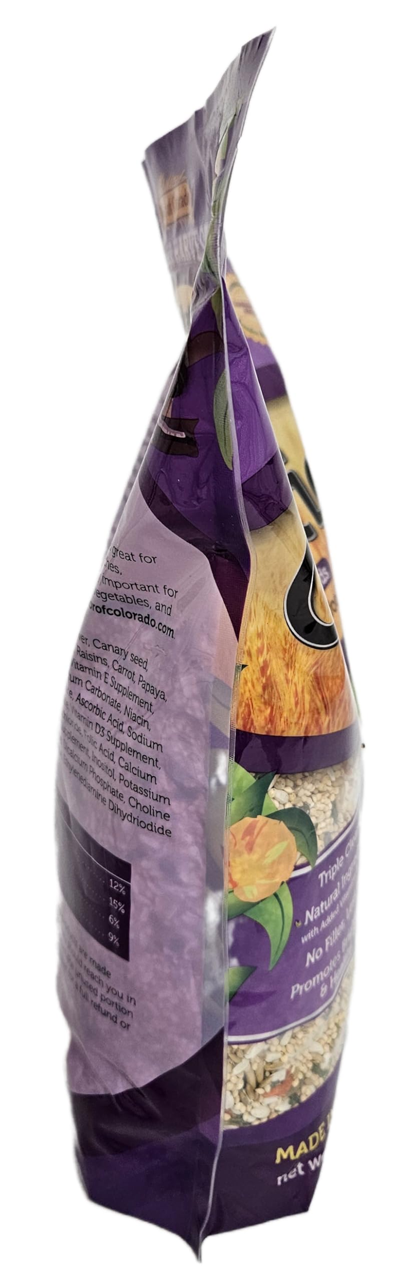 Sweet Harvest freshness seal emphasizes product quality.
