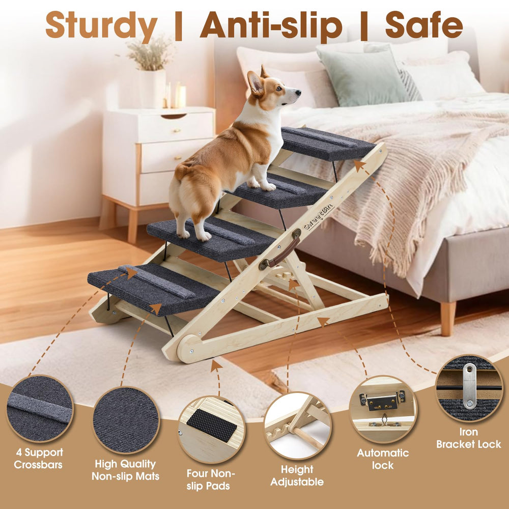 SweetBin anti-slip fabric and crossbars for grip