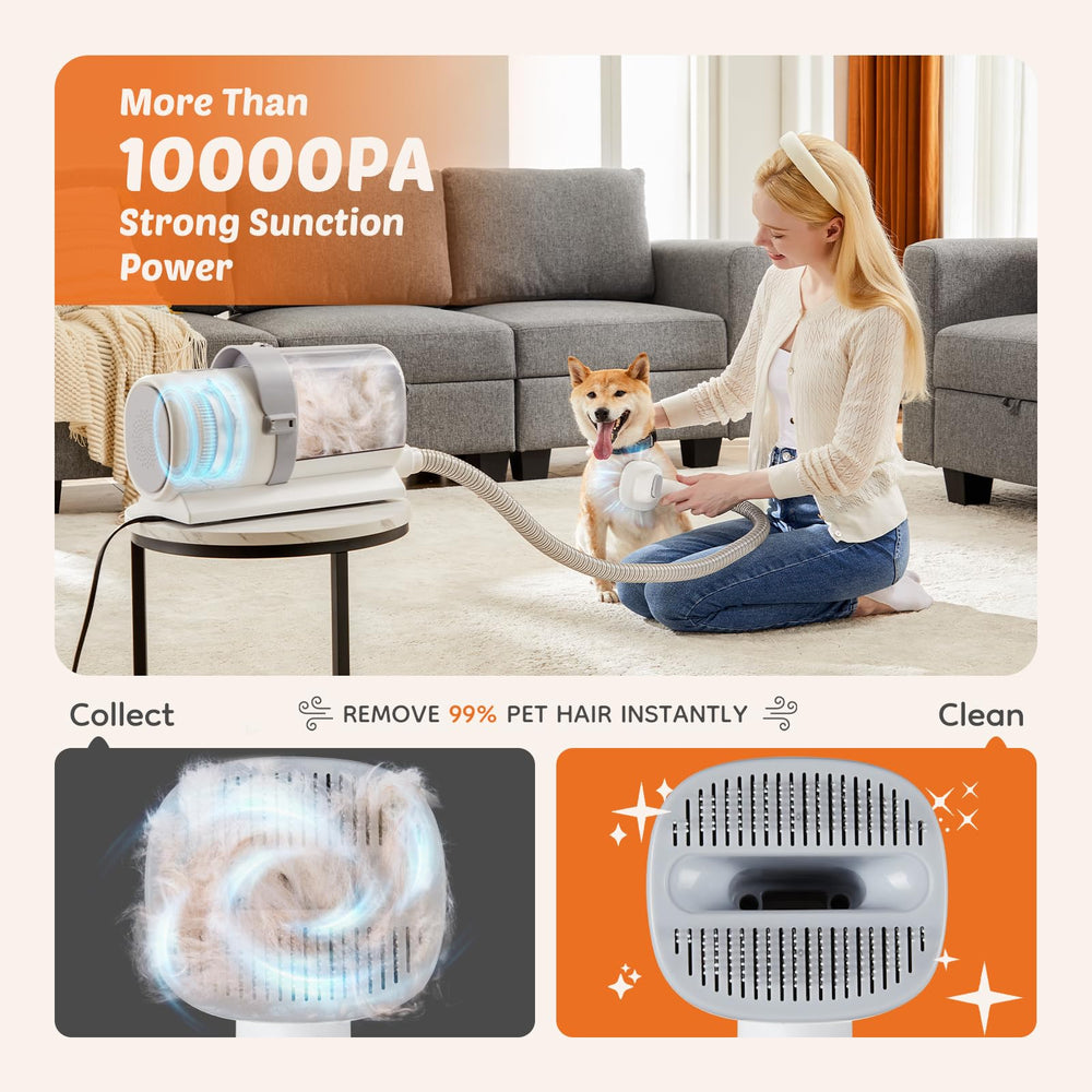 Sweetcrispy all-in-one grooming kit simplifies at-home grooming routines.