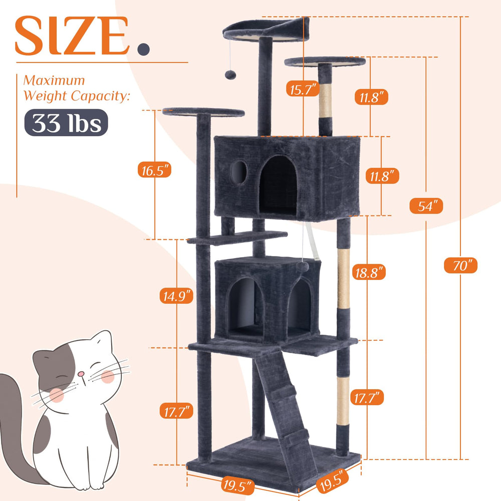Sweetcrispy anti-tip base and wall-secured rope reduce wobble during play
