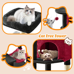 Sweetcrispy hammock offers a soft resting spot for lounging and naps.
