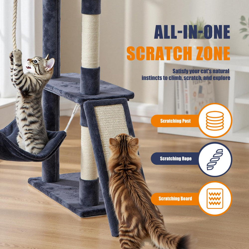 Sweetcrispy natural sisal posts help maintain claws while preventing furniture damage