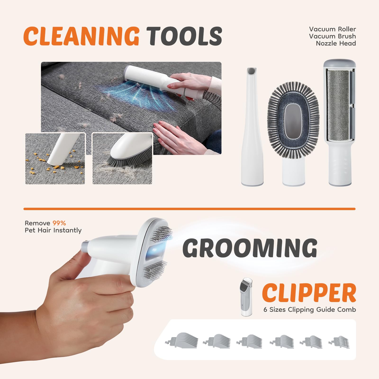 Sweetcrispy detachable blades allow easy cleaning and maintenance.