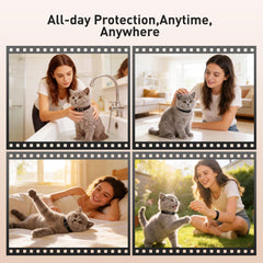 Soft, flexible SweetEcho collar material designed for comfortable feline wear.