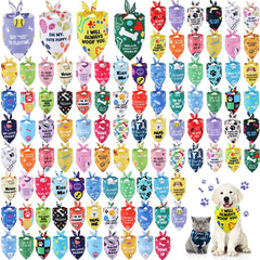 Sweetude plaid dog bandana bulk set ready for daily styling and photos.