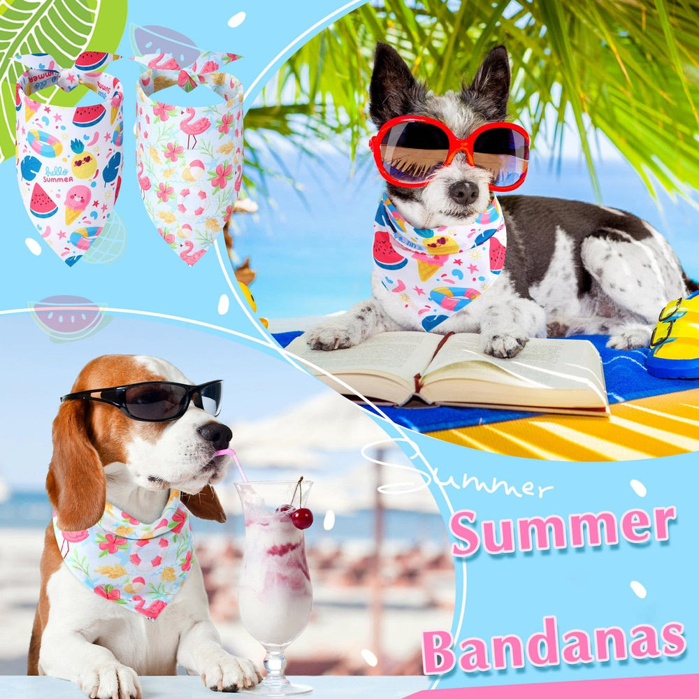 Sweetude fruit pattern bandana brightens daily walks.