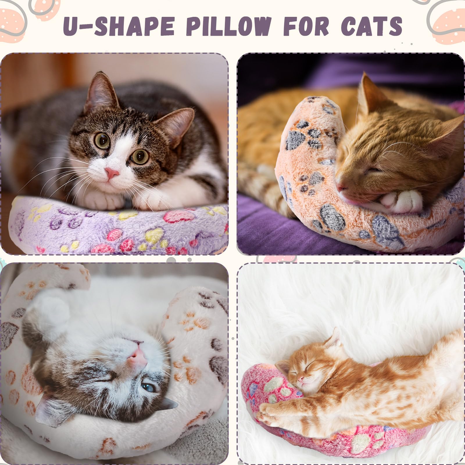 Sweetude four-color set keeps pets snug and happy during rest