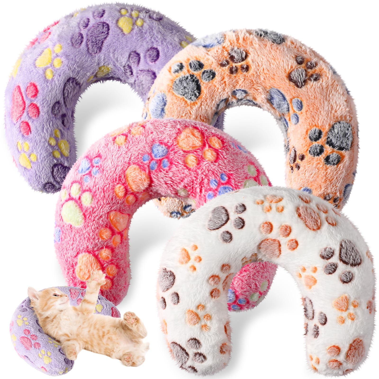 Sweetude paw-pattern pillow pack inviting pets to relax with a cute design