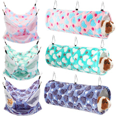 Sweetude rat hammock 3-tier provides multi-level rest for small pets.