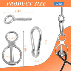 Swess 304 stainless steel tack offers long-lasting durability.