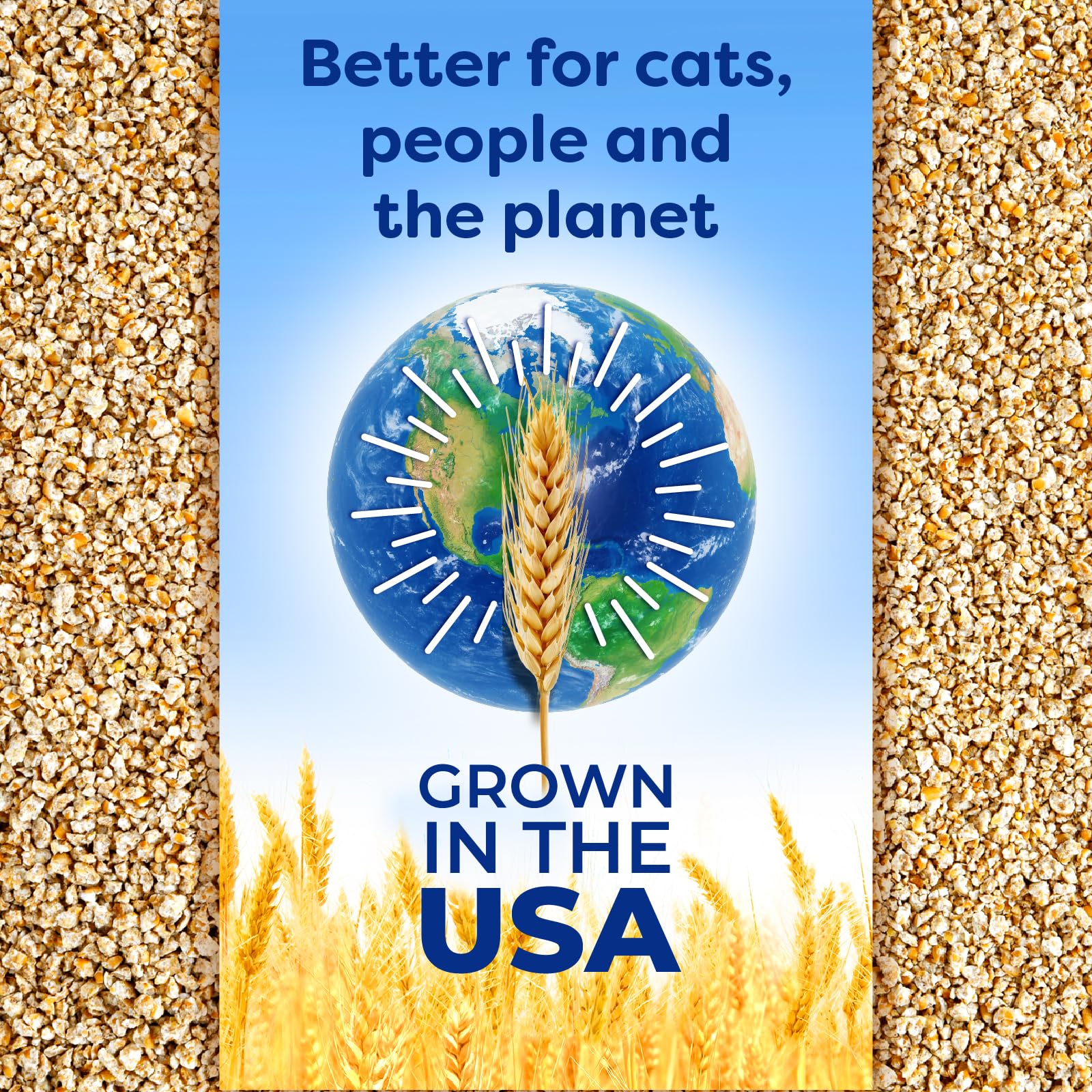 sWheat Scoop supports easy daily use and tidy litter areas.