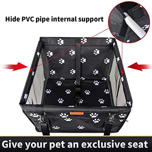 SWIHELP dog car seat-air-mesh-breathable-design keeps air flowing