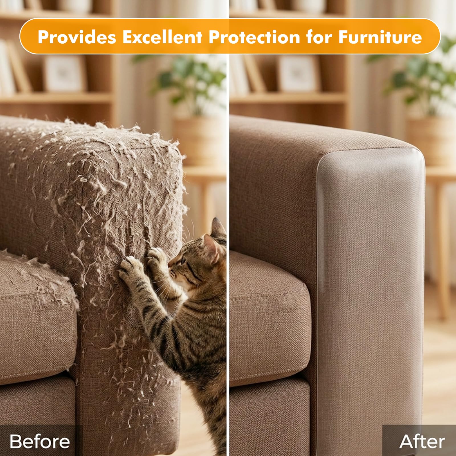 Swihorab large-roll enables easy DIY sofa coverage.