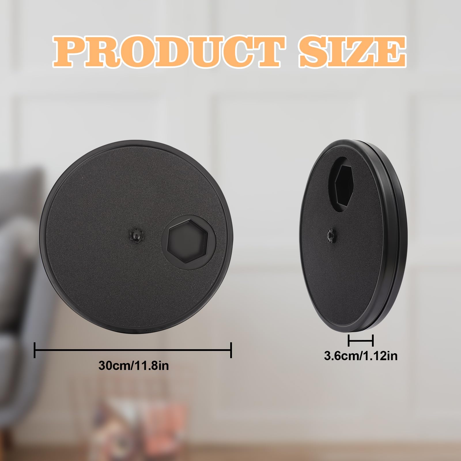 Swirge removable top for easy cleaning and maintenance
