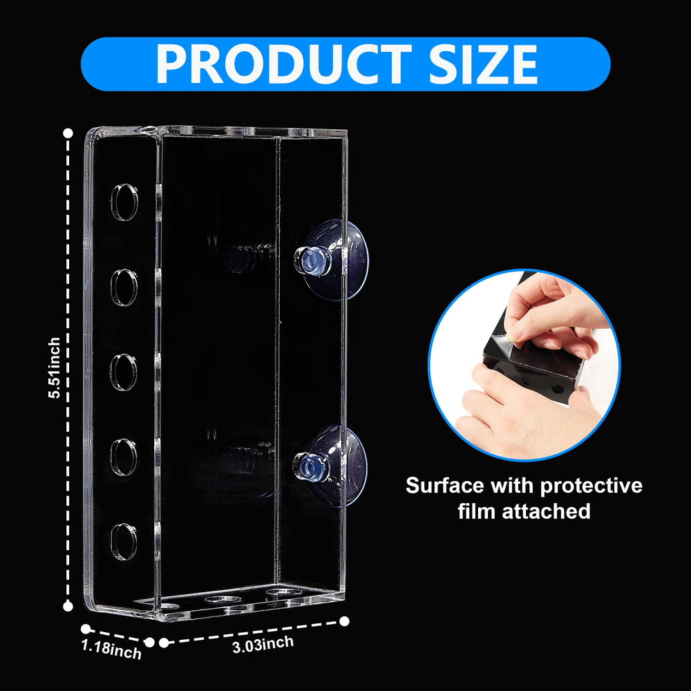 Swirge betta-safe baffle shields fish from strong currents and improves tank comfort.
