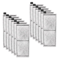 Switior 12-pack cartridge package for Top Fin RF-L enhances aquarium filtration