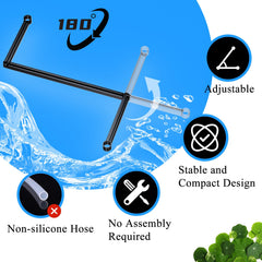Switior corral demonstrates automatic height adjustment with changing water levels.