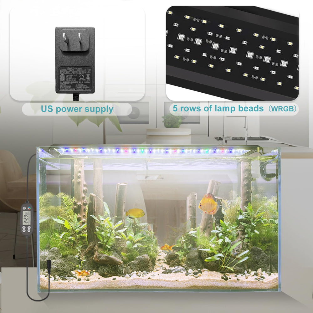 Switior compatibility for 48-54 inch tanks with LED lighting