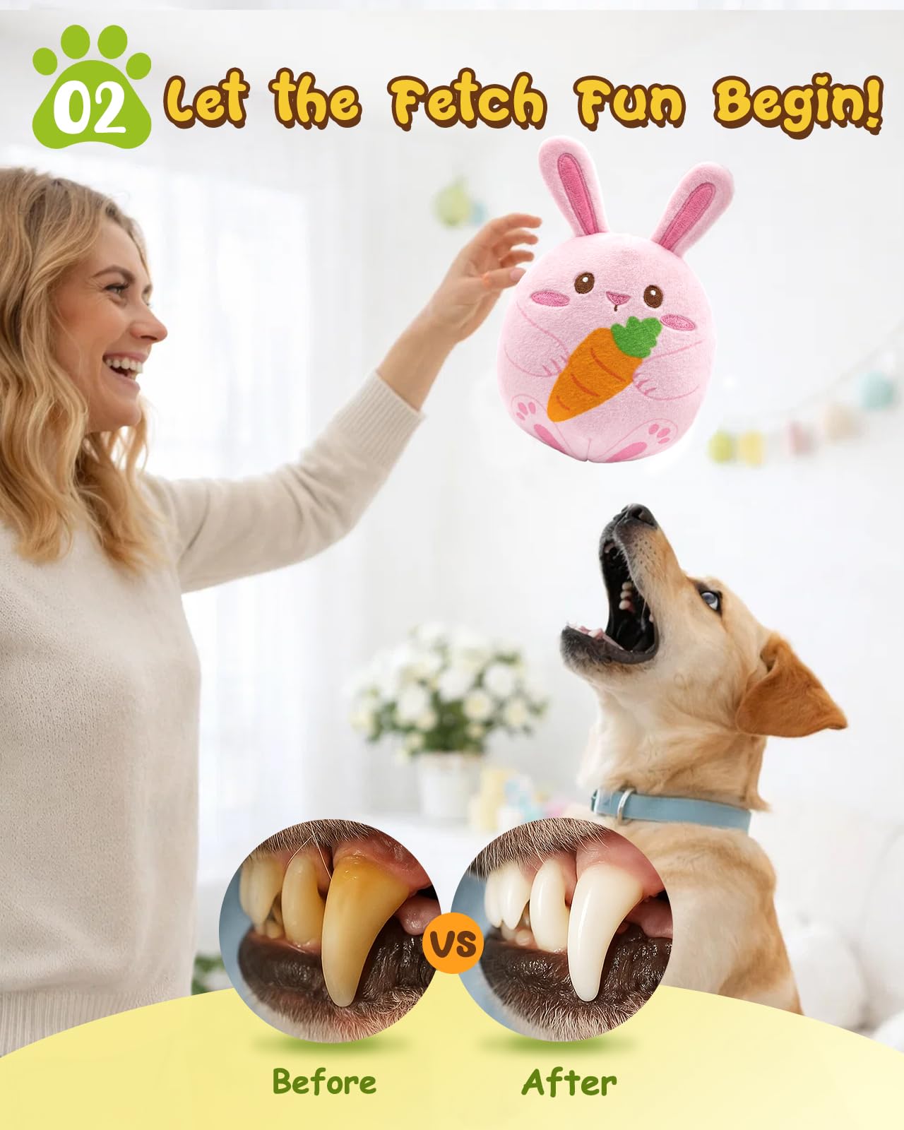 Swooflia Easter toy multi-layer design — durable layers for extended fun
