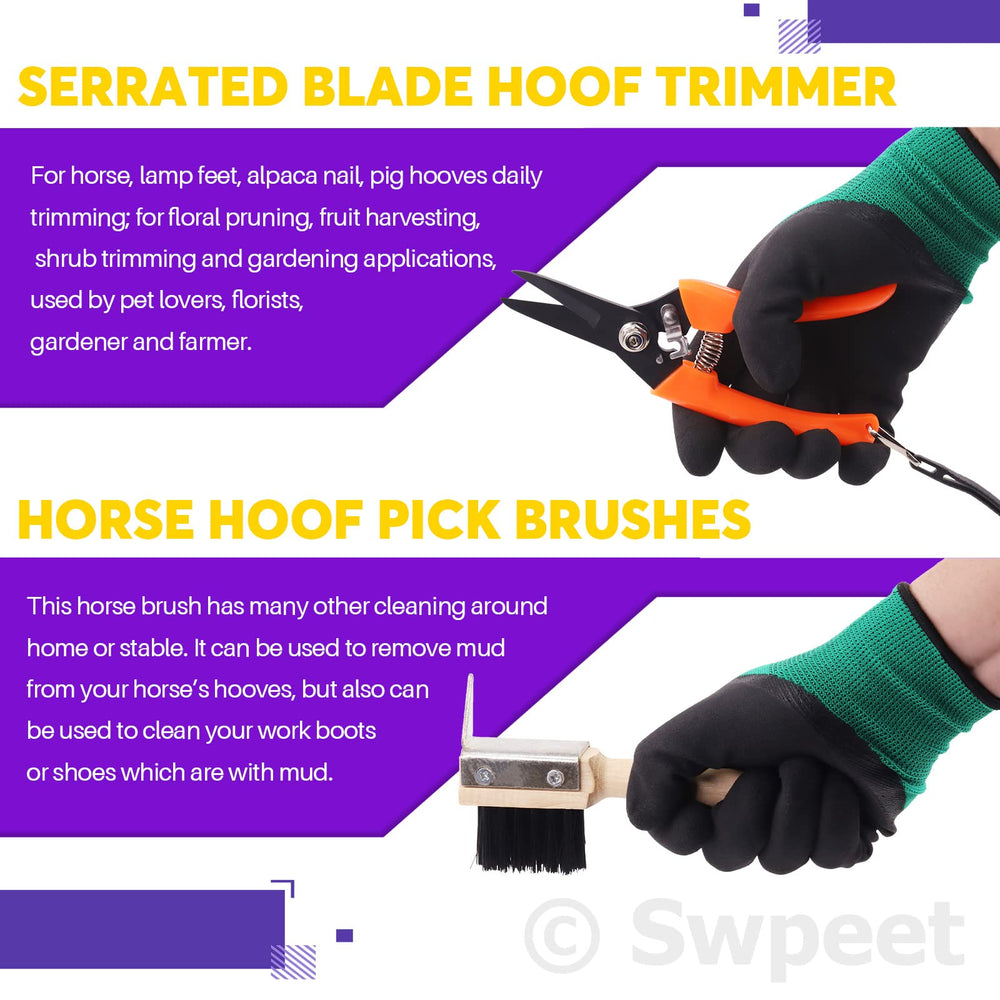 Swpeet Hoof Trimming Shears ideal for goats, sheep, and alpacas trimming