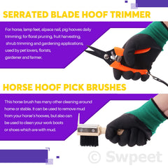 Swpeet Hoof Trimming Shears ideal for goats, sheep, and alpacas trimming