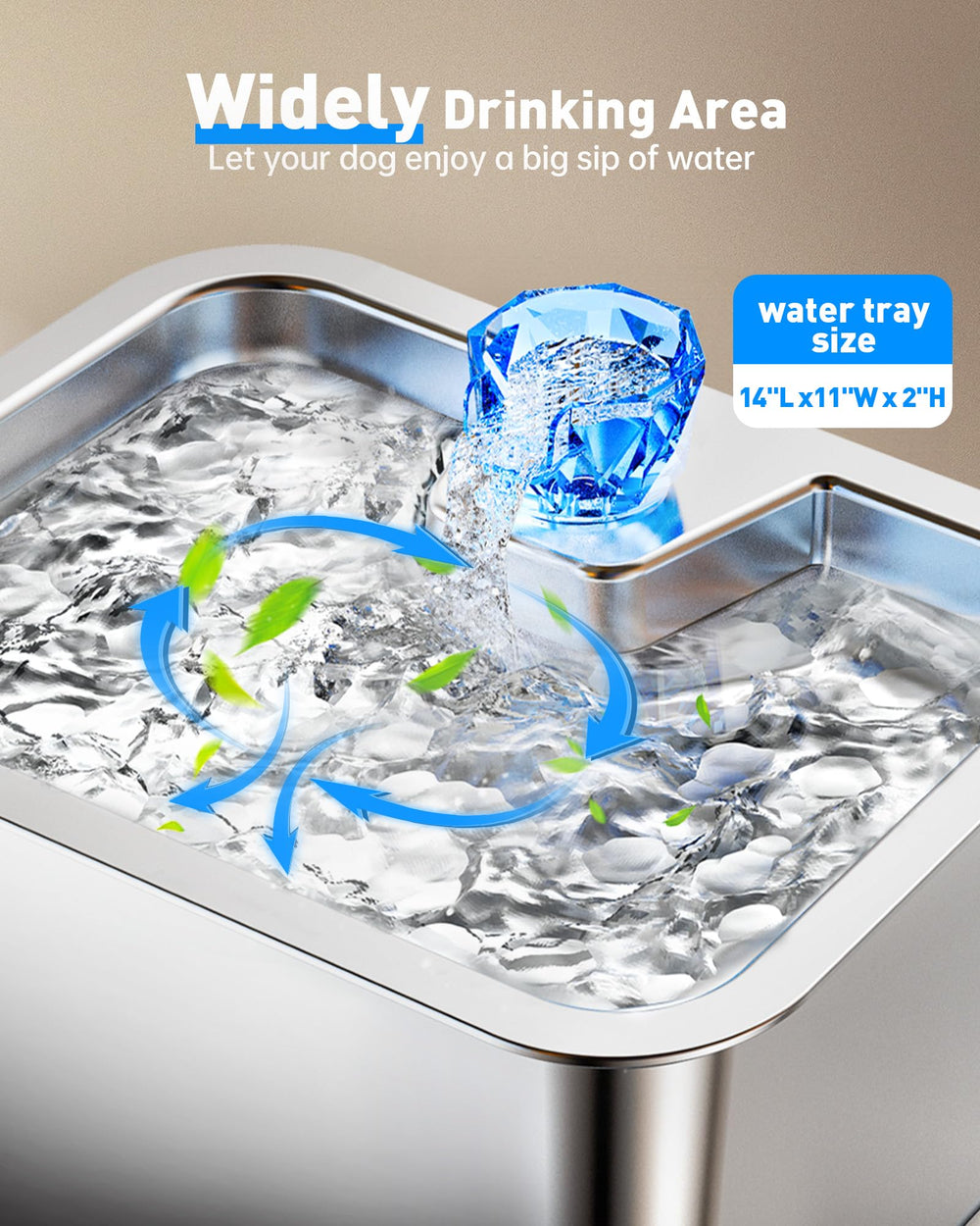 SwSun dishwasher-safe bowl simplifies daily cleaning.